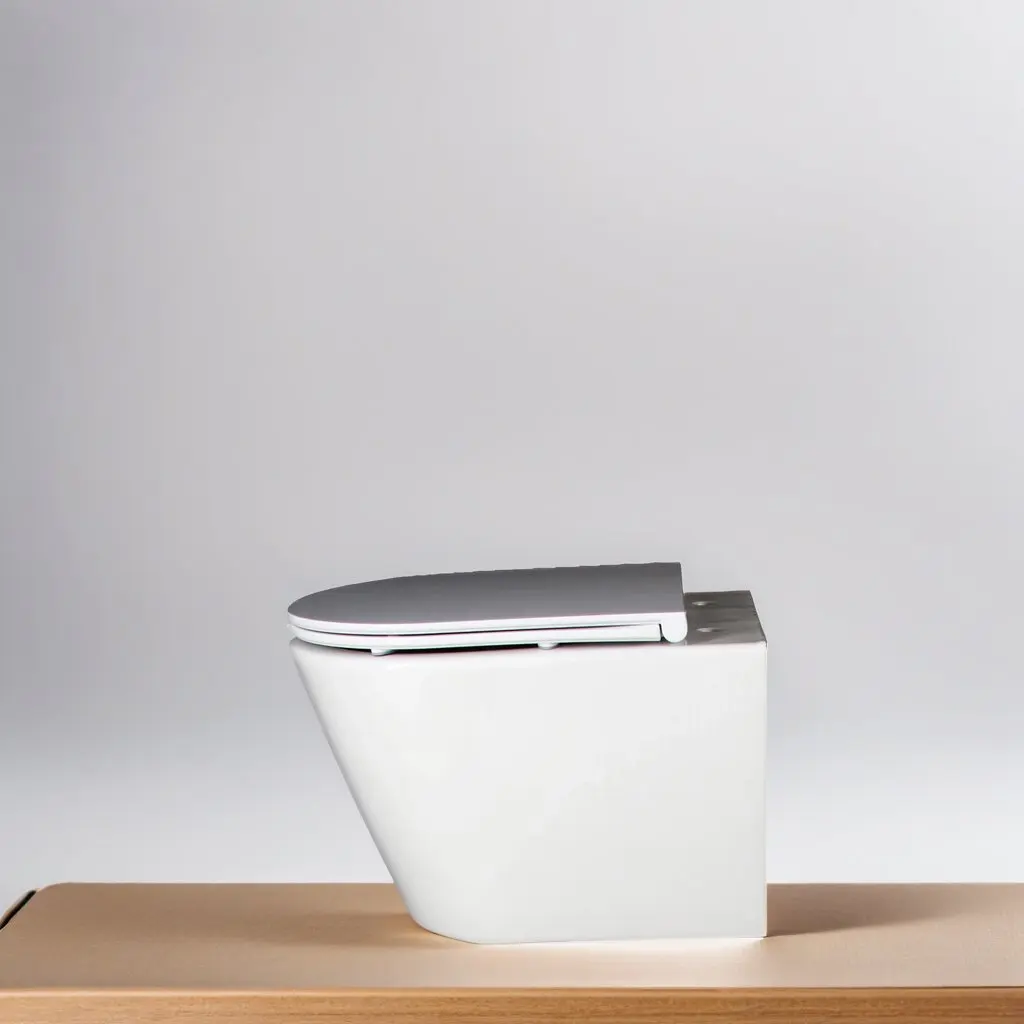 Water Closet Dual Flush Bathroom WC Wall Mounted Wall Hung Ceramic Toilets