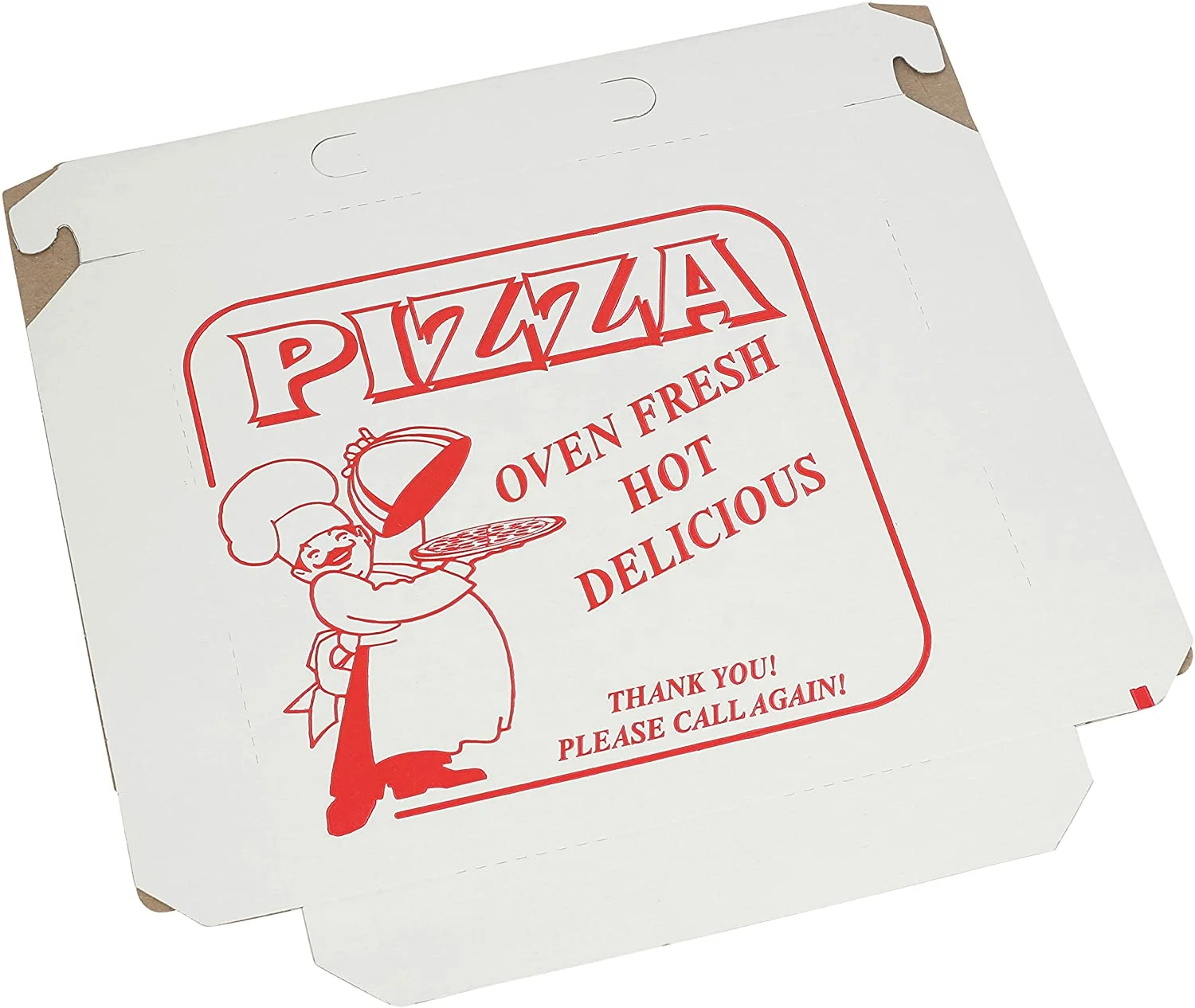 High-quality Corrugated Shipping Custom Logo Printing Recycle Food Boxes Custom Paper Packaging Box for Fresh Pizza Box