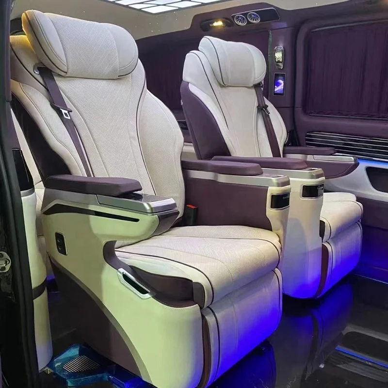 DJZG лучшее заводское высококачественное автомобильное сиденье роскошное преобразование Smart для Toyota Hiace Mercedes Benz Vito