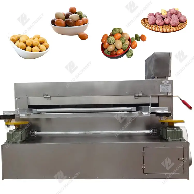 Multifunctional swing roasting equipment nut snacks roaster coated peanut almond hazelnut roasting machine