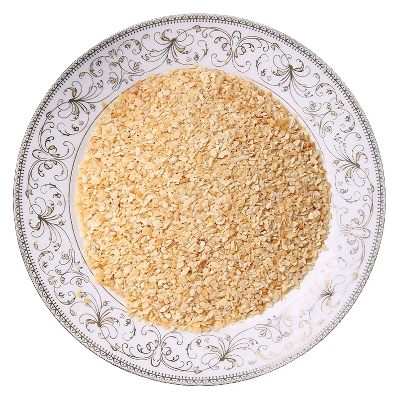 Hot sale Chinese seasoning High Quality Dehydrated Root Removed Dried Garlic Granules Wholesale Price