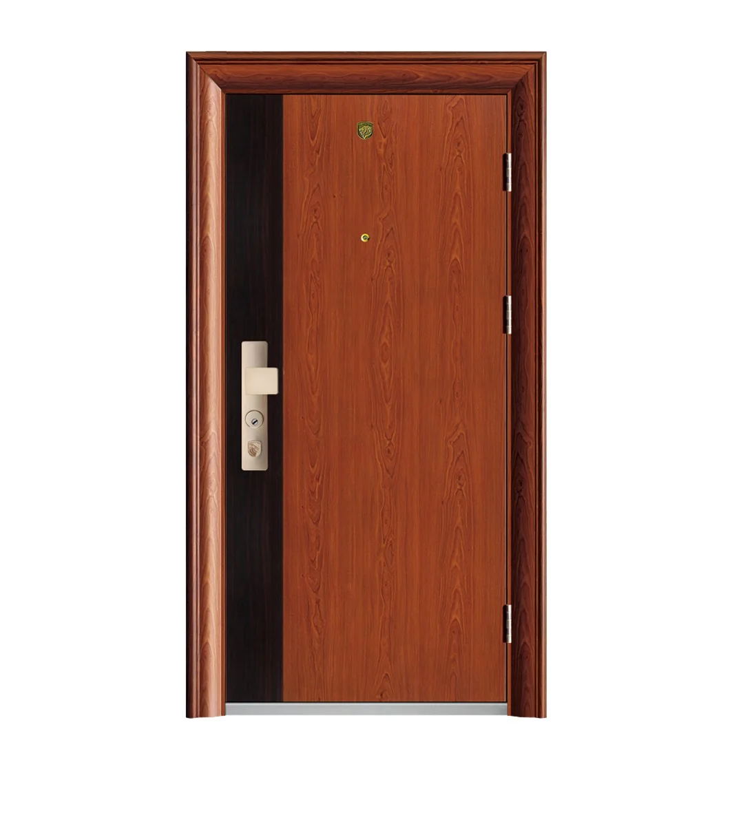 Modern Design Stainless Steel Security Door Bulletproof and Manually Opened for Home and Hotel Use Finished Surface Finish