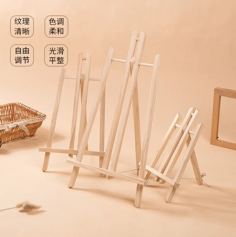 Wholesale Art Supply wooden easel stand artist stand for drawing