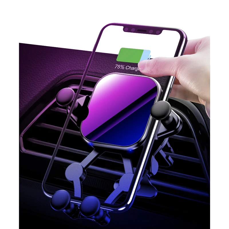 
Gravity Sensor Wireless Car Charger Holder For Iphone For Samsung 