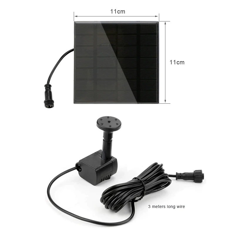 Garden Products Stone Fountain Mini Solar Water Pump for Landscaping water fountain pumps submersible outdoor