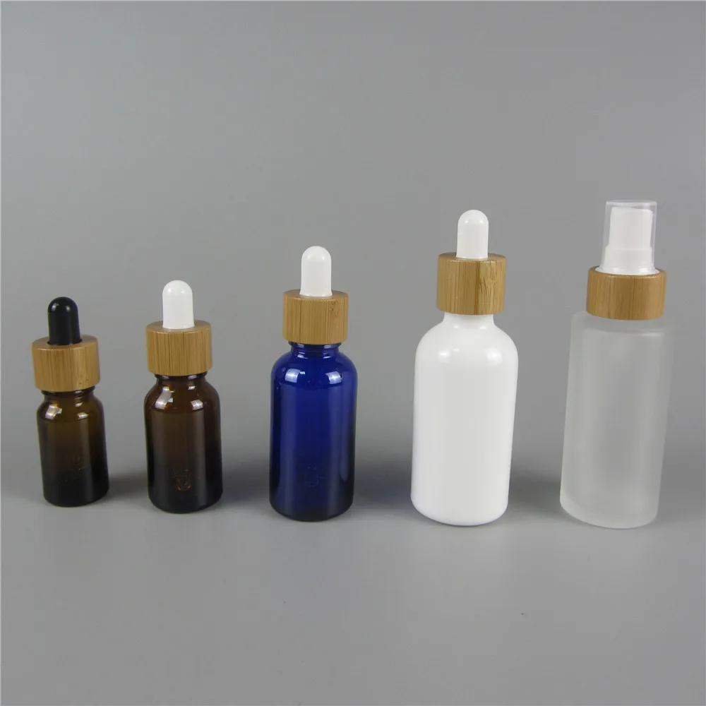50ml 2 oz matte white glass droppper bottles with medical dropper industrial use