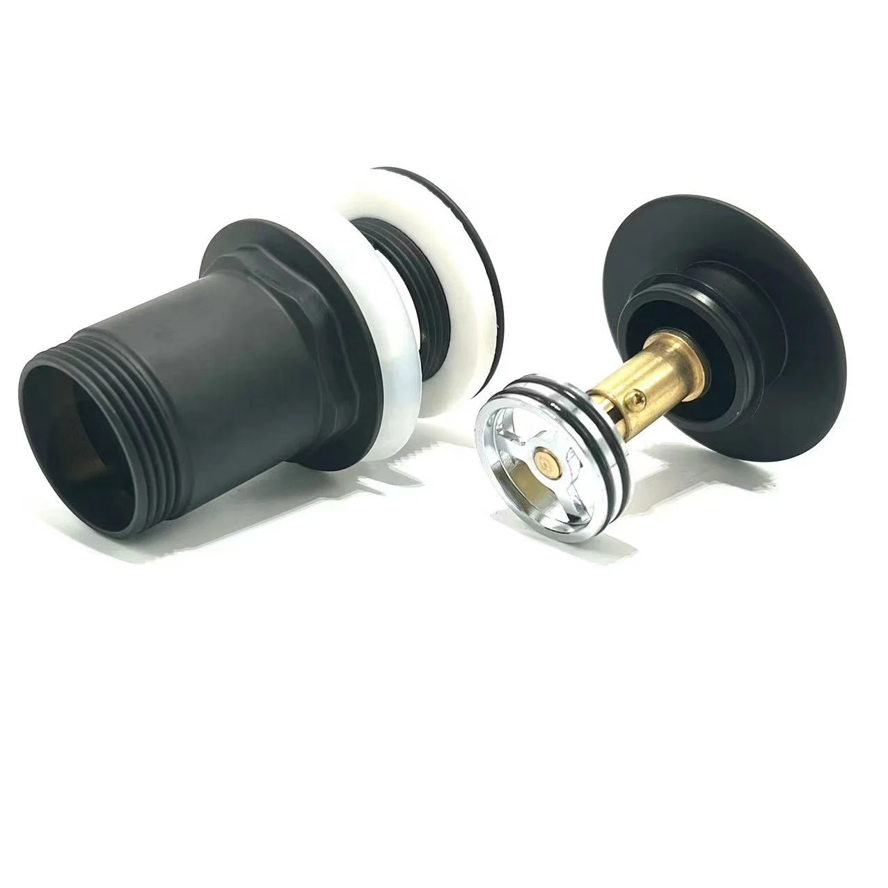 Hot selling Slotted Black Spray Paint Click Clark Pop-Up Waste Sink Drain with Easy to Clean Filter