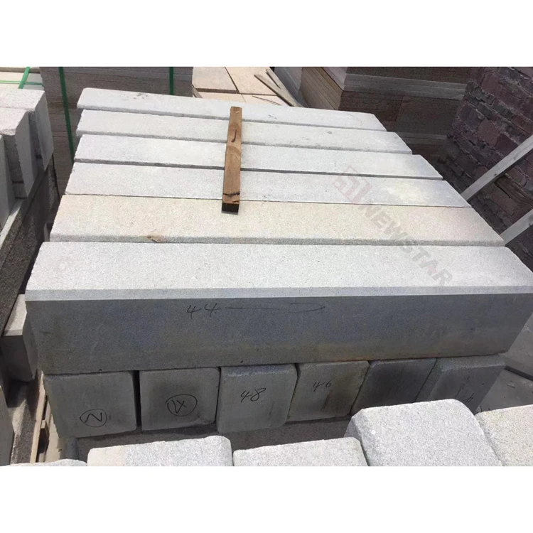 Newstar Китай G603/623 кунжутный белый гранитный камень патио асфальтоукладчик границы дороги гранит бордюрный