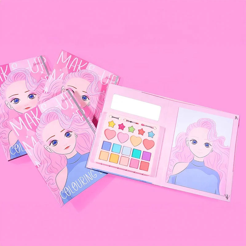 Non Toxic Girls Beauty Pretend Play Toys Ice Cream Organic Lovely Fruity Natural Kids Glitter Play Cosmetic Set