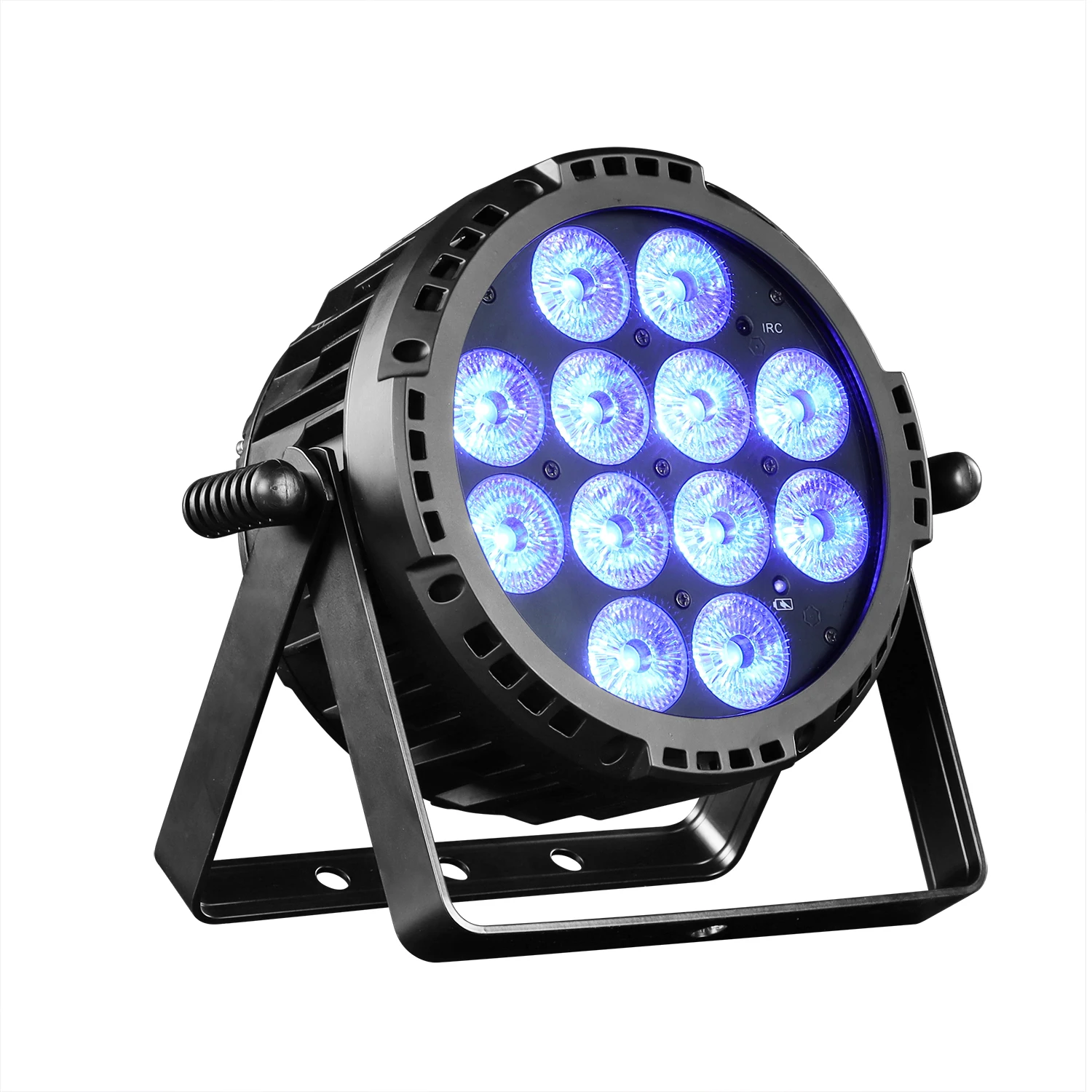Outdoor IP54 12X10W 6in1 6CH/10CH  LED battery par light dmx auto wireless remote control colorful magic  lighting for garden