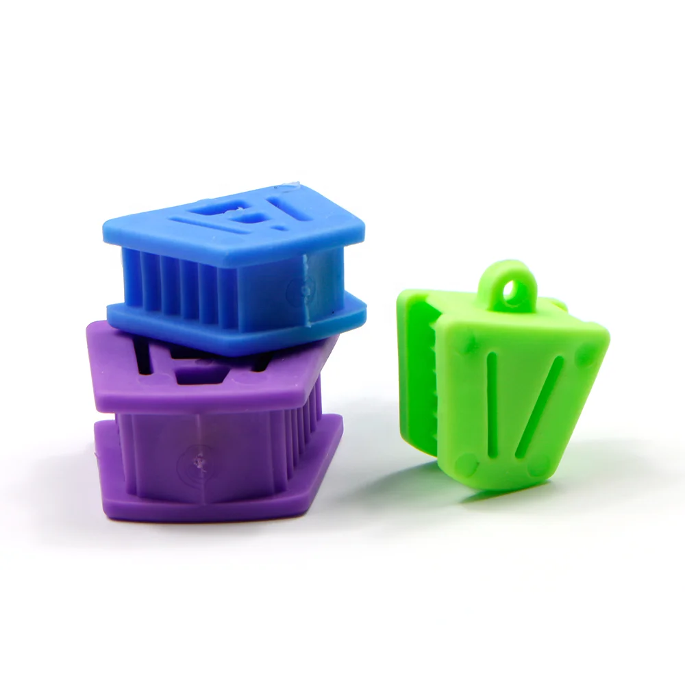 Dental rubber bite block cheek retractor autoclavable mouth