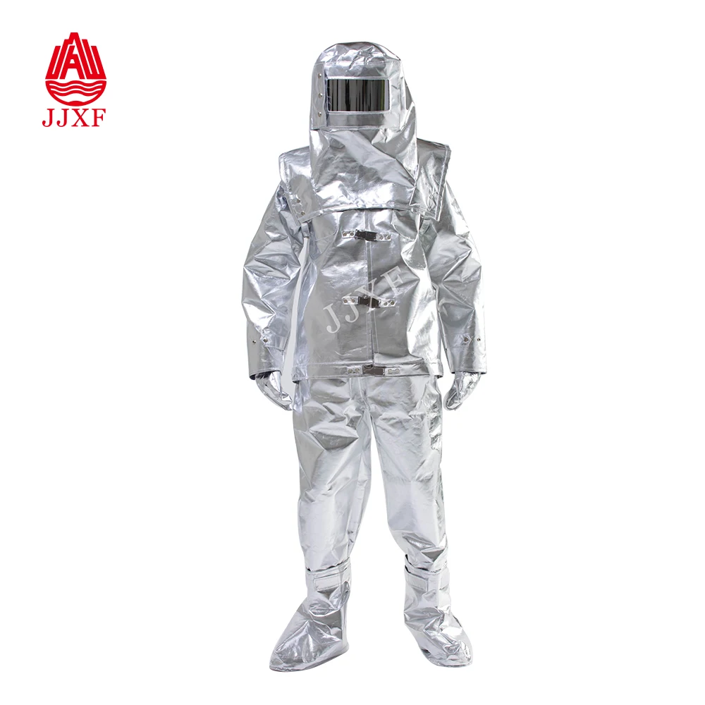 JJXF suit rgf fb anti radiation uniforme de bomberos firefighter suits aluminum suit