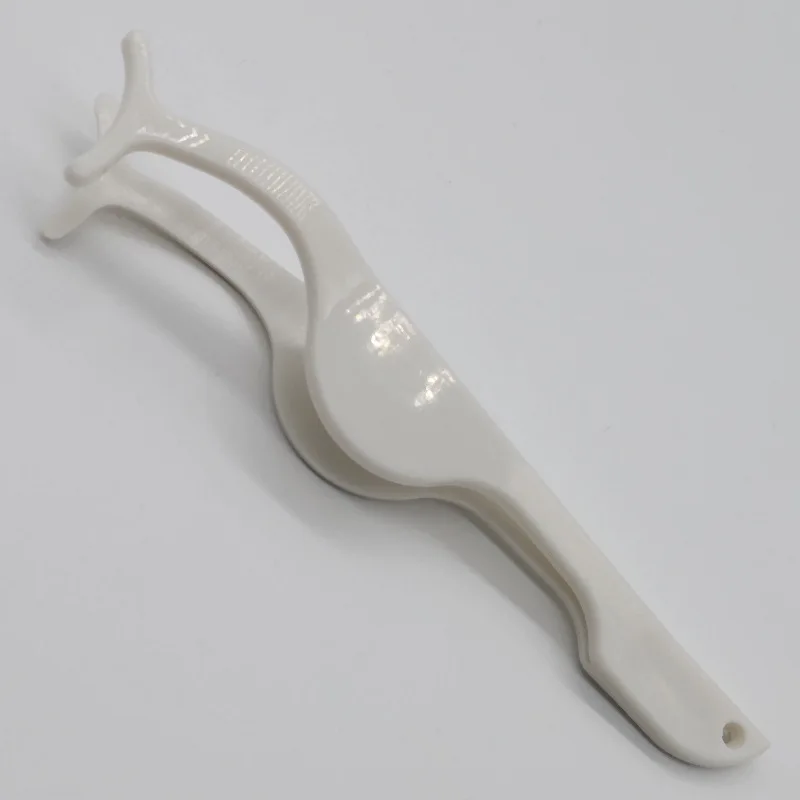 Eyelash tweezers plastic false eyelash clip auxiliary eyebrow clip on the graft tool make-up Professional Eyebrow Tweezer