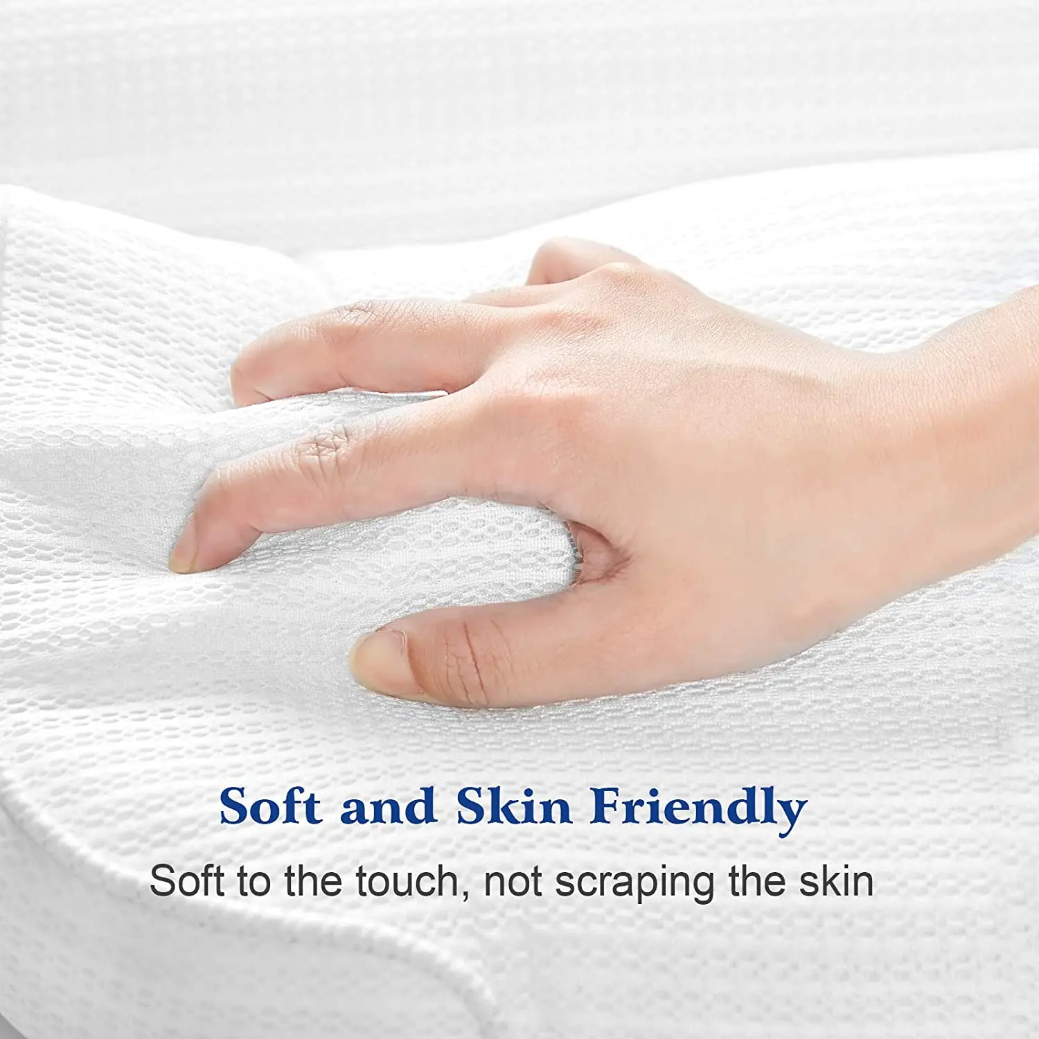 
High Quality Bathtub Pillows with Soft 3D Air Mesh & 6 Large Suction Cups For Shoulder and Back Support 