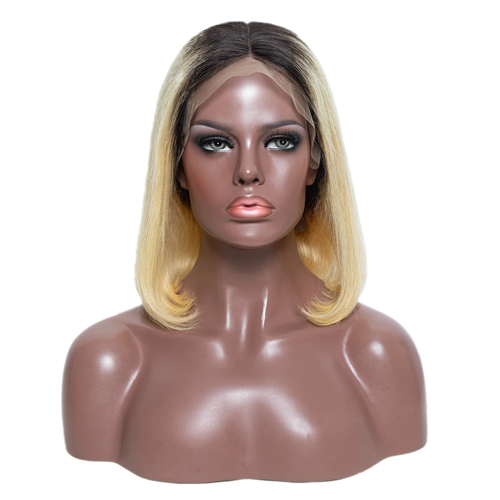 JP hair colored virgin wig for black women