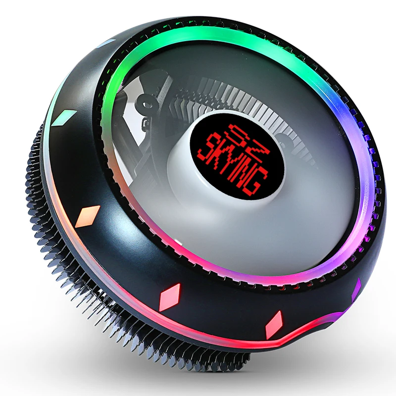 Заводское производство различные кулеры для ЦП RGB компьютерный охлаждающий вентилятор