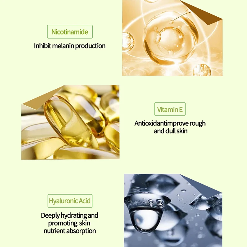 Korean Natural Vegan Neck Facial Vitamin C Acne Pimples Dark Spot Strong Remover Cream