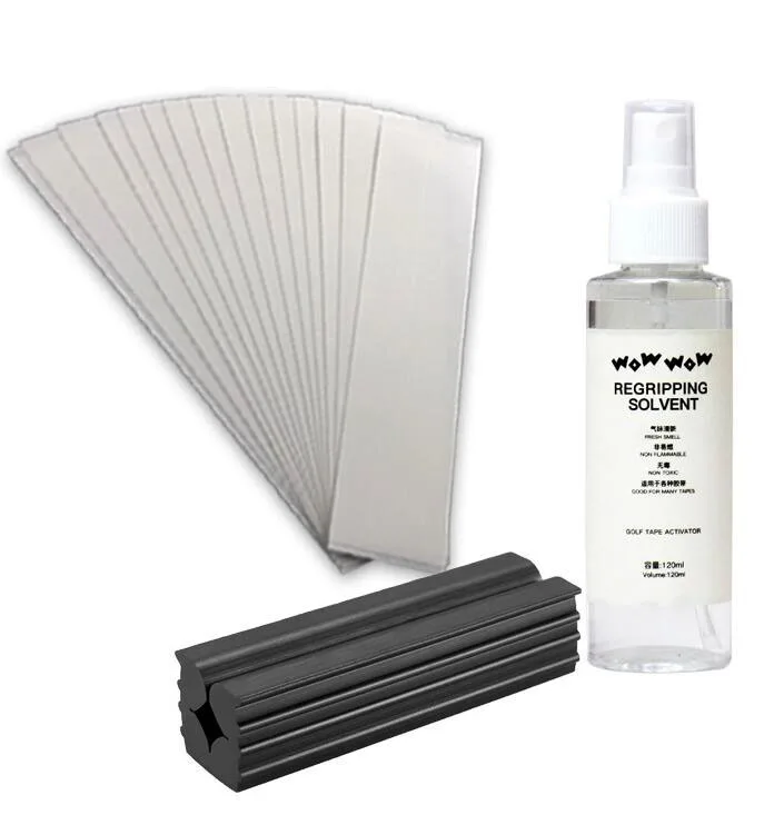 Golf Regripping Tool Kit With Rubber Regrip Vise