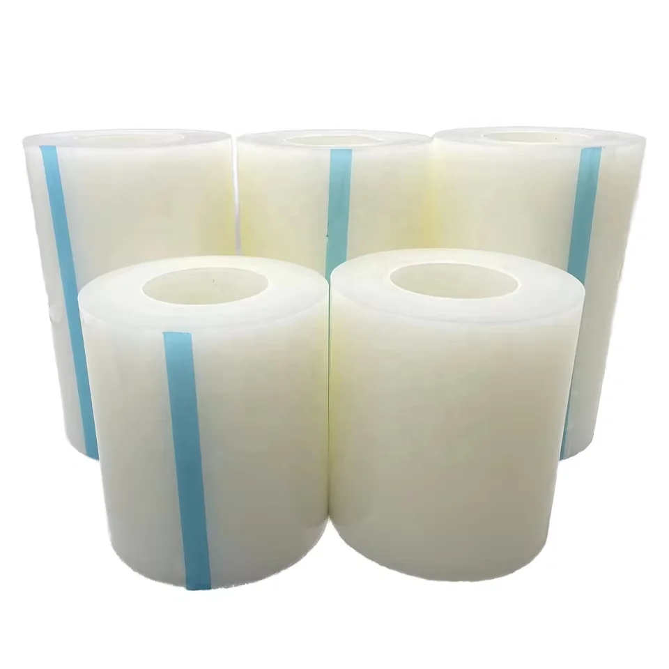Dust and scratch resistant high transparency pe protective film roll for lens