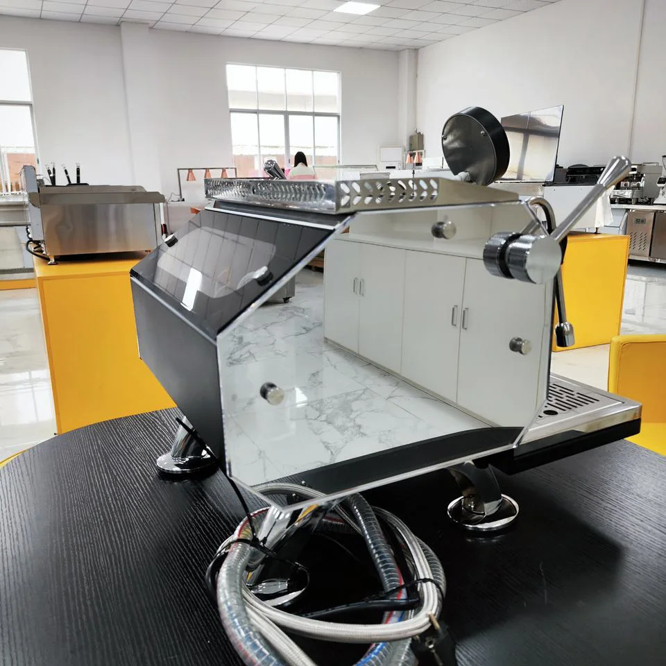 Commercial Professional Semi - Automatic  Cappuccino Coffee Maker 6.0L Dual Boiler Espresso Machines