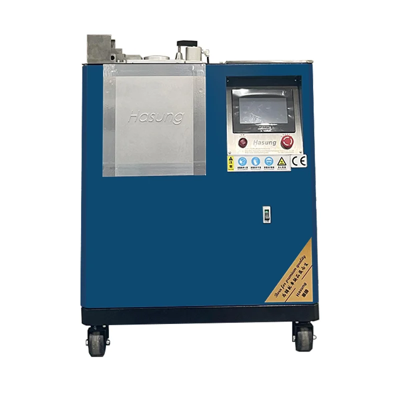 Hasung 2 in 1 PLC gold bar making machine gold silver ingot casting machine