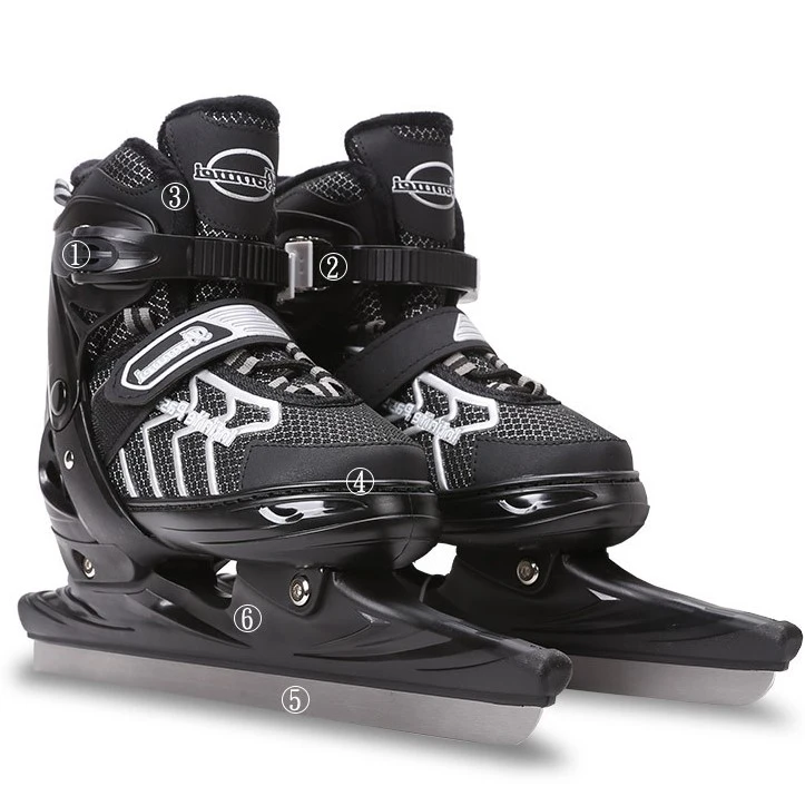 Hard shell ice hockey blade speed skating blade adult ice skate shoes