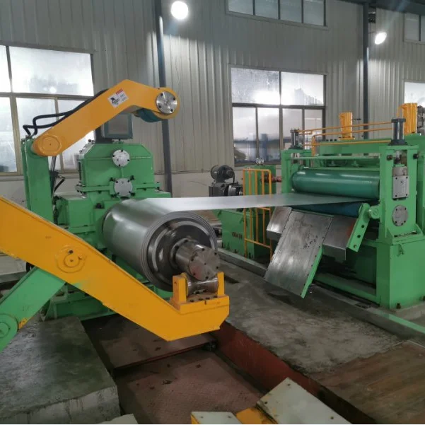 High Level GI Steel Coil 5 Roller Tension Station CR HR Steel Coil Shearing Slitter Machine Manufacturers