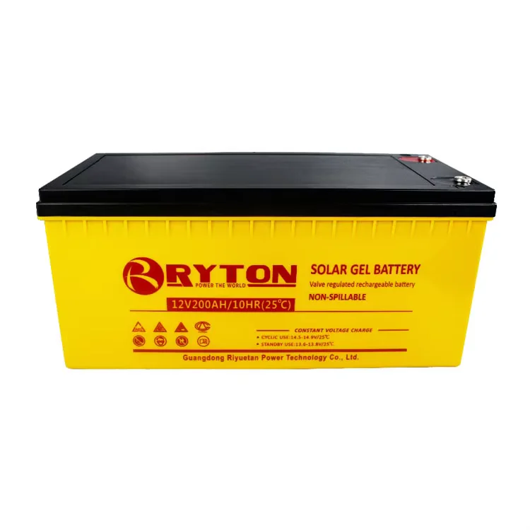Long cycle life 12V 200Ah GEL Solar Battery Storage battery for Energy Storage system