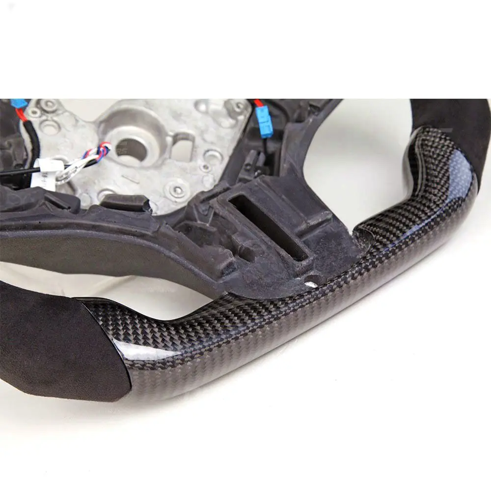 Best Custom Carbon Fiber M Sport Steering Wheel For Bmw F30 Steering Wheel F10 F30 E60 E90 G30 E46 E92 LED