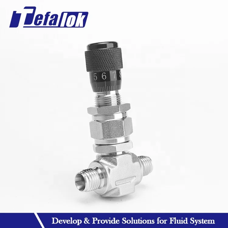 High Quality Stainless Steel Fuel Metering Valve Micro Flow Regulating Low Pressure Metering Valve Controller Water Gas