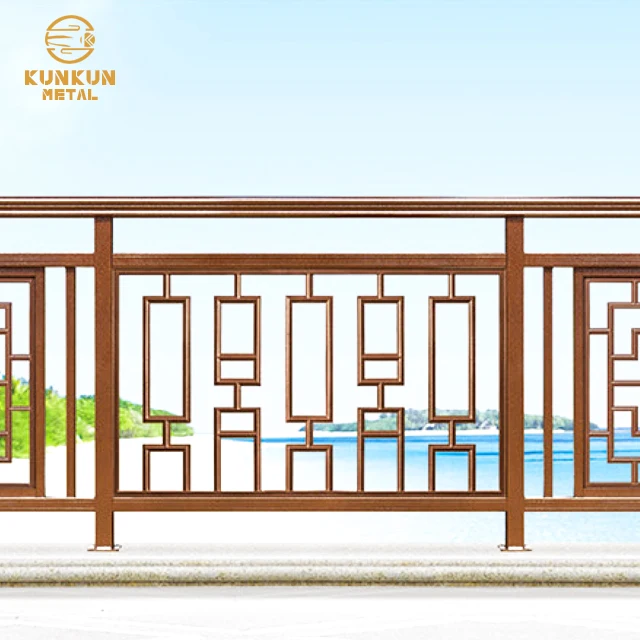 Cheap Prices Outdoor Metal Garden Fence Panel Black Aluminum Fence for Houses Steel Wooden Pallet Powder Coated Aluminium Fence