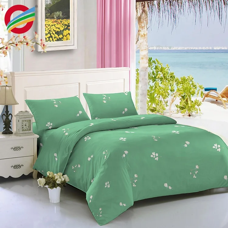 100% cotton 3D 6 piece home woven printing comforter bedding set luxury bed sheets