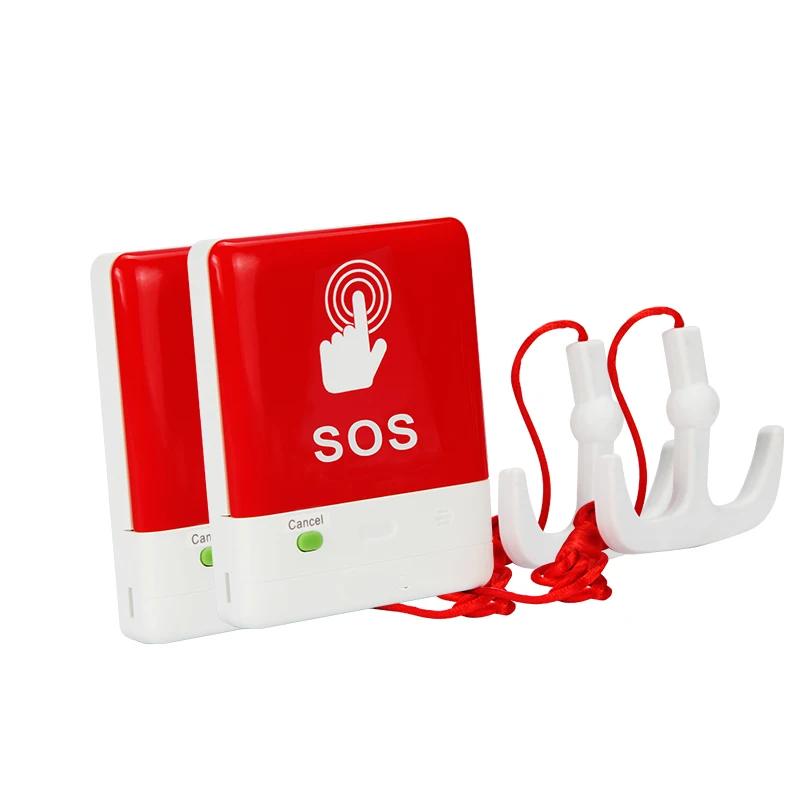 Large Push Area Waterproof Emergency Alarm Toilet Bathroom Emergency Caller