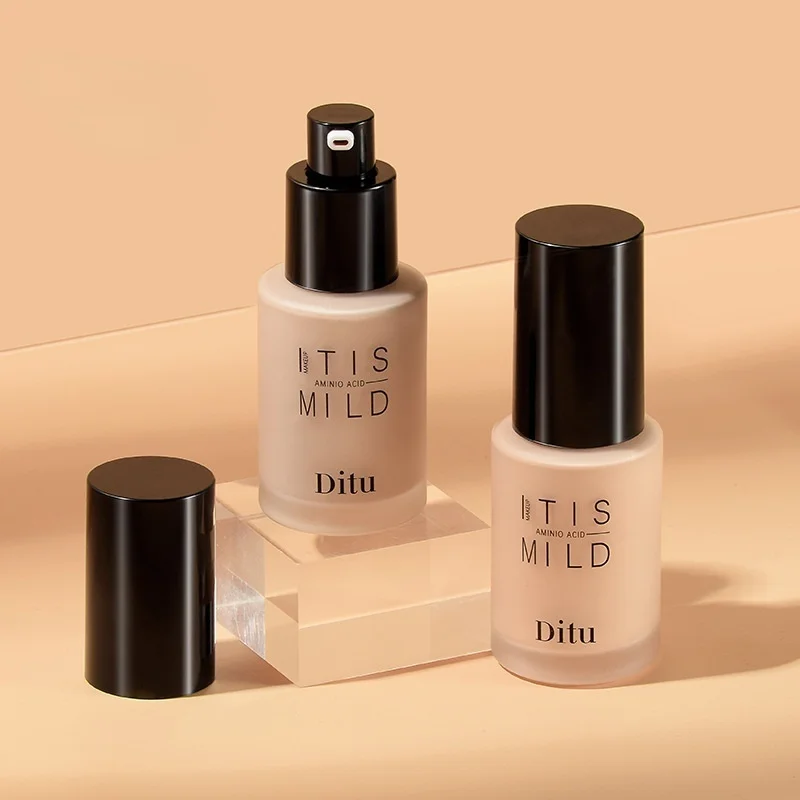 Amino acid transparent thin makeup makeup liquid foundation nourishing skin Concealer two in one water moistening oil control mo