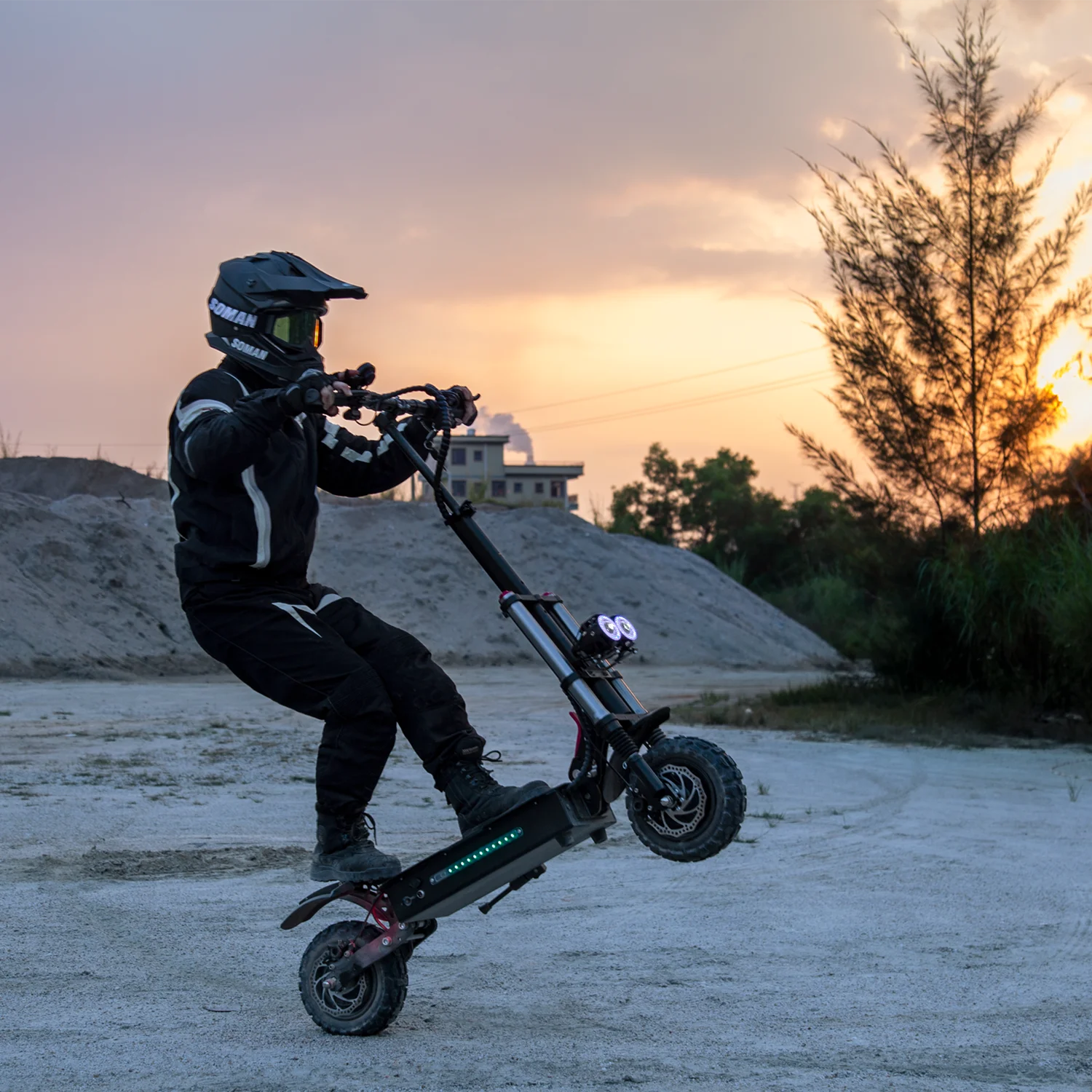 Top Speed 52 MPH USA warehouse Free shipping  11inch big wheel 60000W Adult Electric Scooter