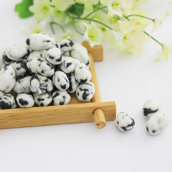 Nutritional Roasted Wasabi Coated Snack Black Soybeans