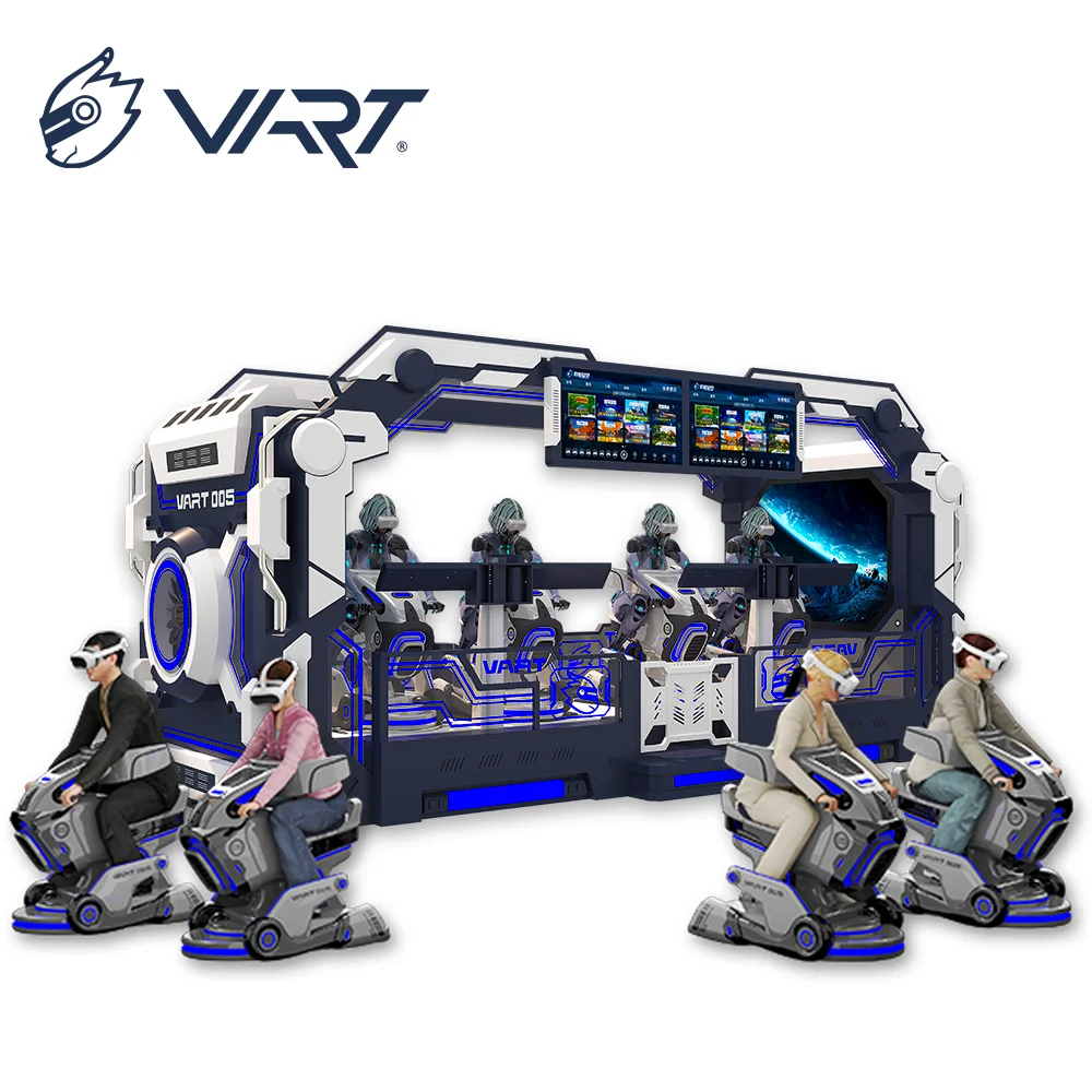 VART 9d vr roller coaster ride motion simulator for vr park