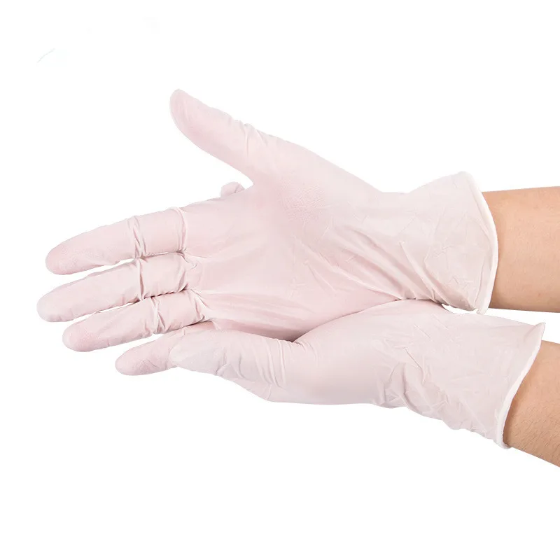 
Manufacturers cheap wholesale convenient medical white nitrile gloves disposable powder-free nitrile gloves 