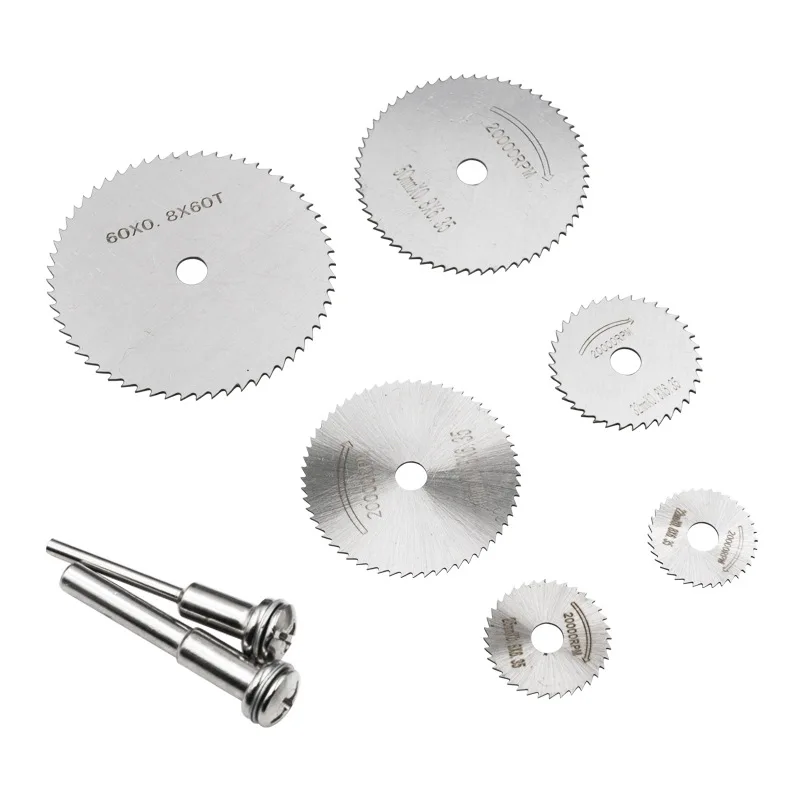22/25/32mm High-Grinding Cutting Disc Set Multifunctional Stainless Steel Metal Rotary Drilling Tool Accessories