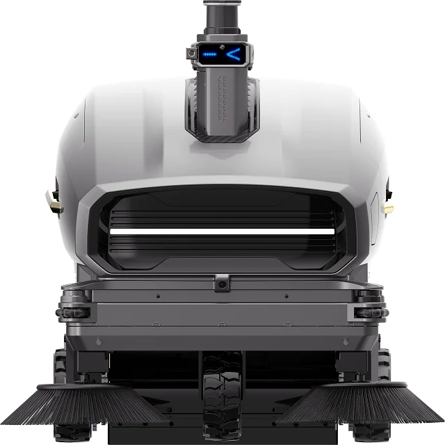 Artificial Intelligence Driverless Road Sweeper Robot