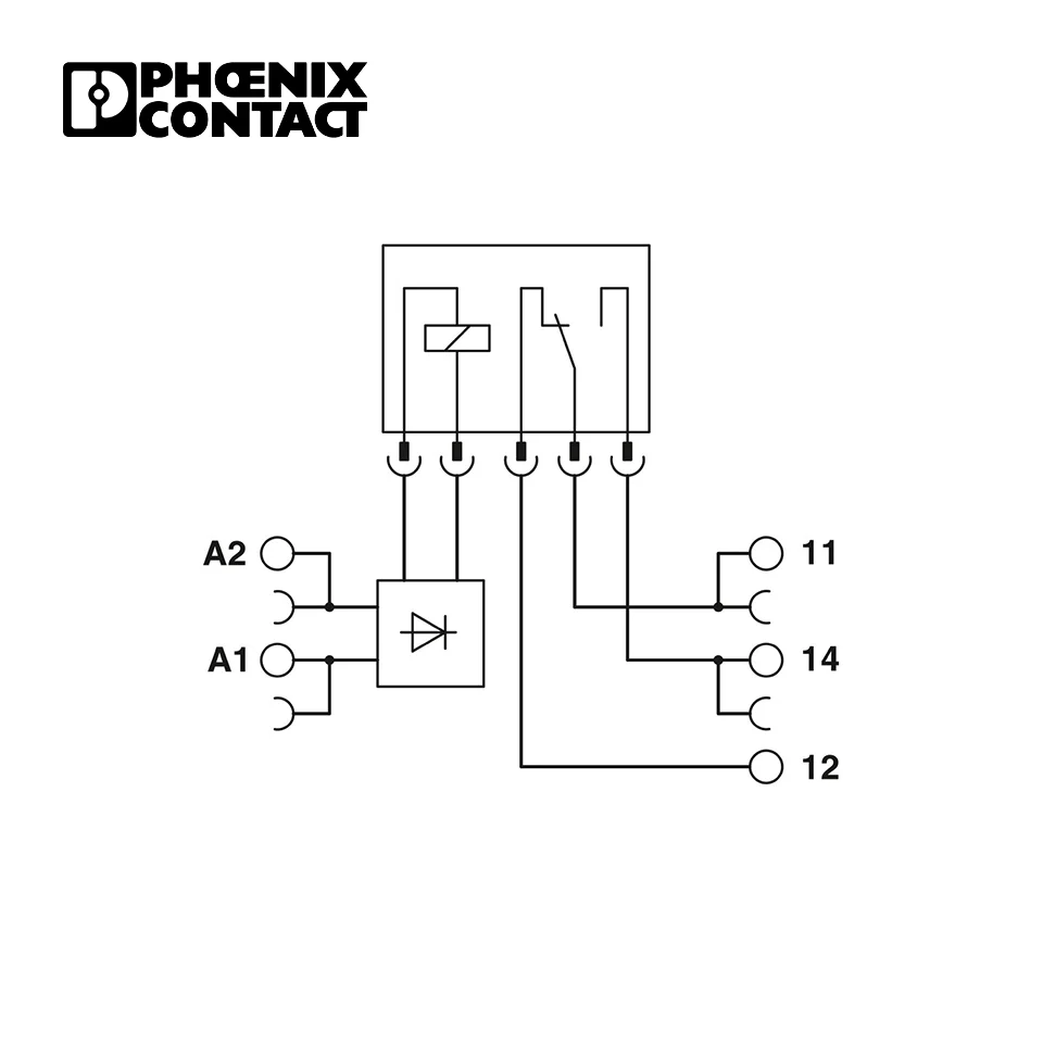 2966207 PLC-RSC-230UC/21 Din Rail mount Slim Relay 6.2mm Thickness PLC Relay 230 V AC/220 V DC 1Channel Relay Module