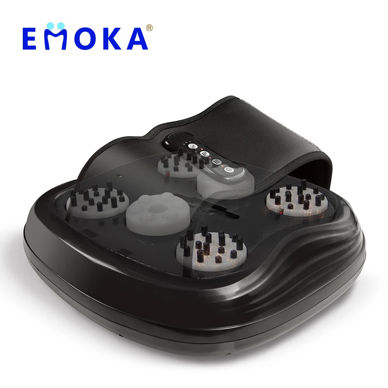 EMOKA wholesale Deep Pain Relief Shiatsu Electric Vibrating Foot Massager