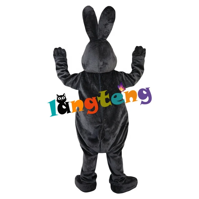 866 Grey Bunny Rabbit Cartoon Cosplay Animal Costume Mascot Costumes For Holiday