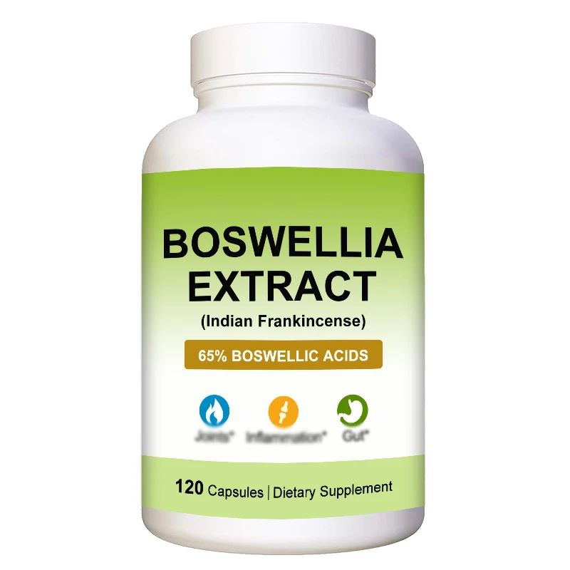Hot Selling Premium Quality Supplement Boswellia Serrata Resin Extract Capsules 600mg Effective Vegan 100% Natural