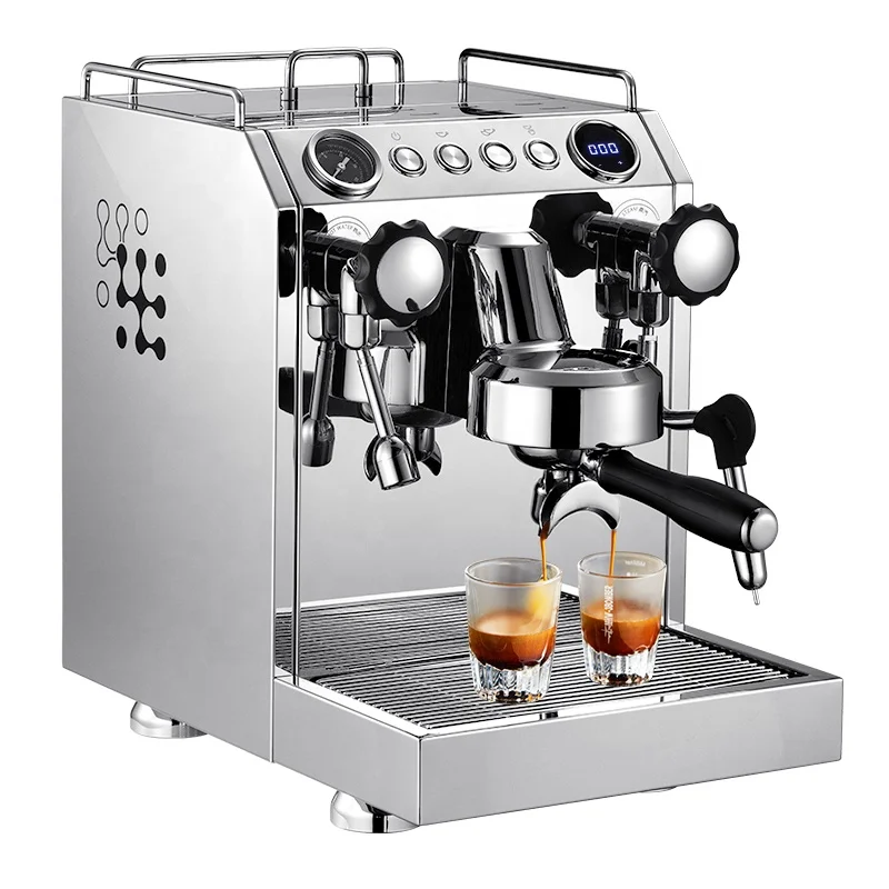 Cheap Stocked Commercial Professional 2700W 15 Bar 1 Group Stainless Steel Coffe Coffee Maker Espresso Coffee Machine