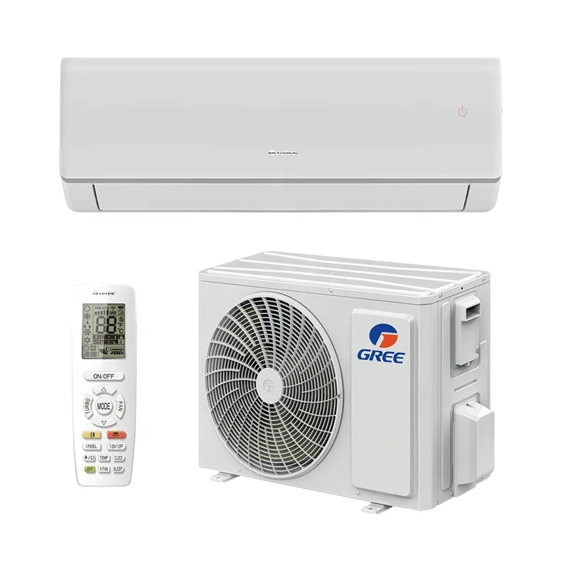 Gree Brand 9000-24000 Btu Home Split System Air Conditioners Cooling and Heating R410a Wall Ac Unit Mini Split Air Conditioner