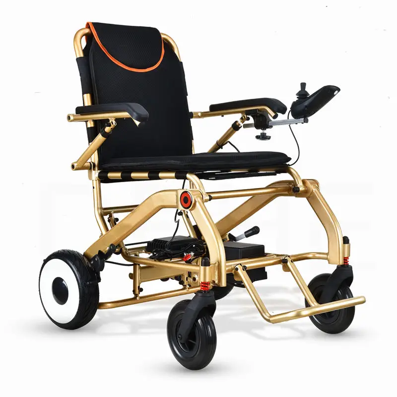 Factory Manufacture Foldable lightweight aluminium alloy wheelchair for handicapped wheelchair