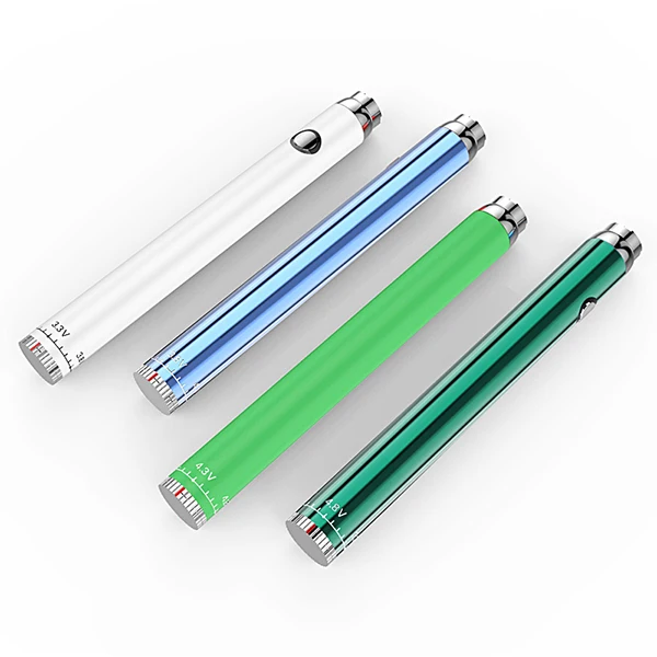 
New cbd products Ecig battery 320mah Twist vape pen battery Preheat 3.7v-4.8v high quality electronic core 510 slim pen battery 