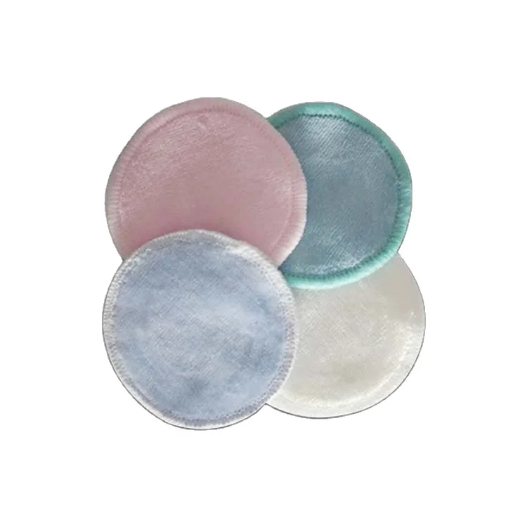 Beauty Skin Care Organic Reusable Washable Round Facial Cleansing Makeup Remover Cotton Pads