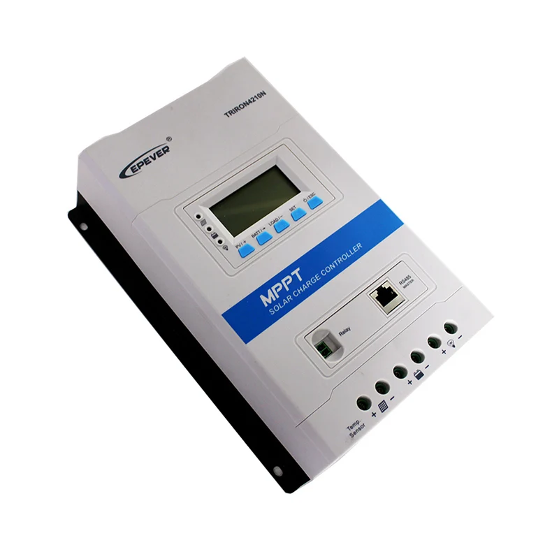 TRIRON 40A 12V 24V Auto MPPT Solar Charger Controller with DS2 and UCS Module